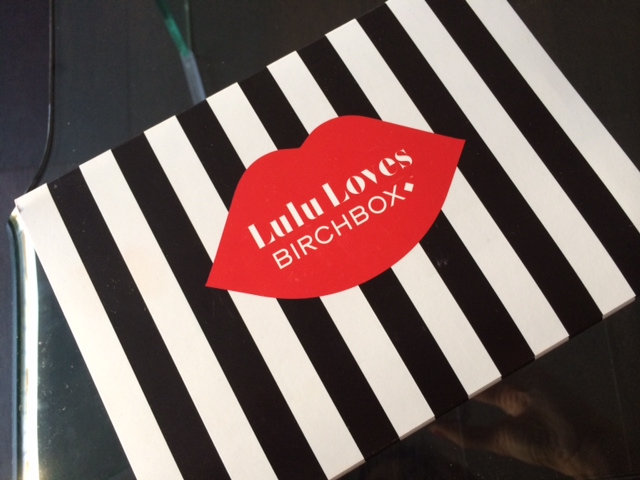 March Birchbox...a Lulu Guiness collaboration.