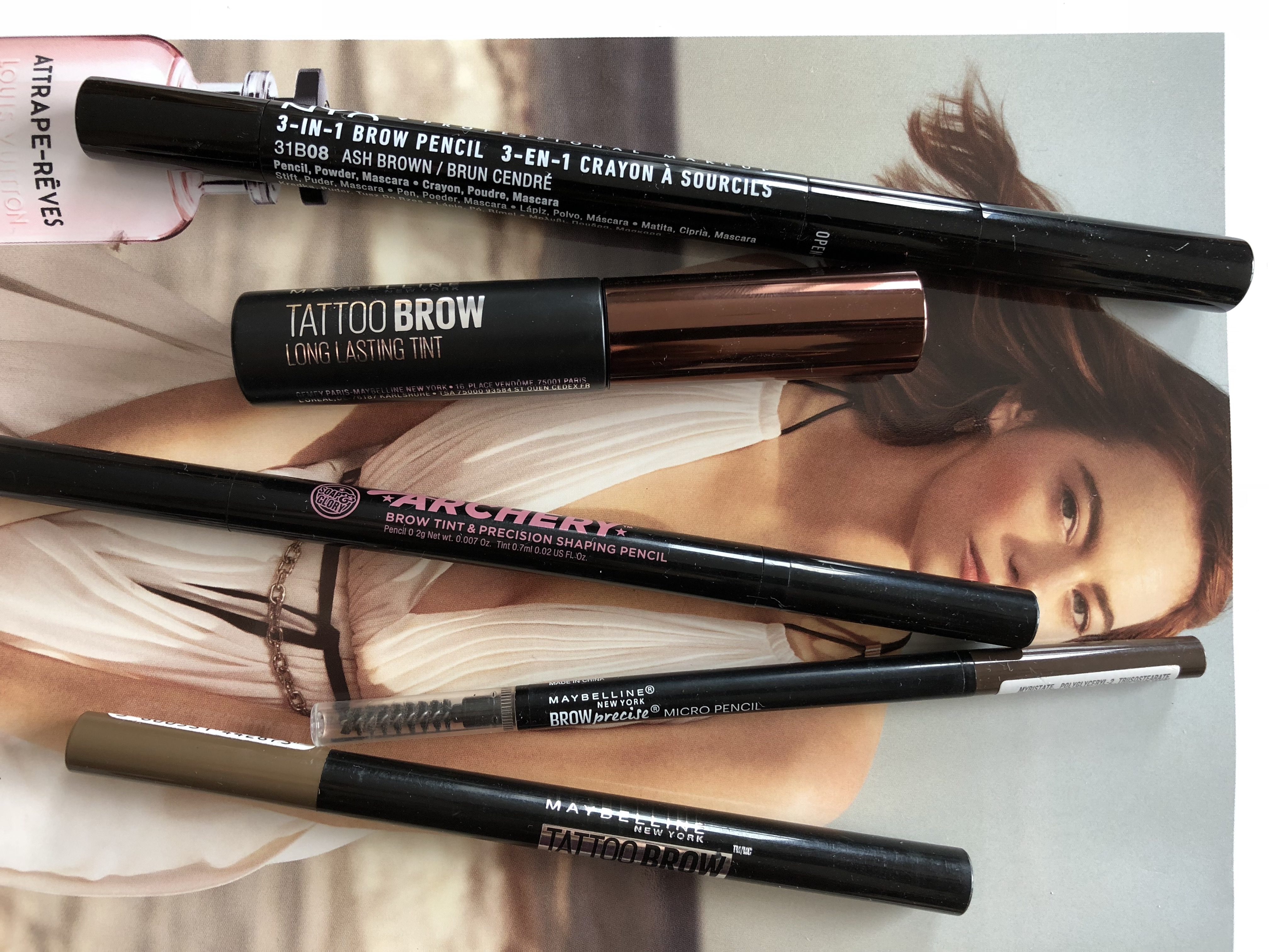 best long lasting brow products